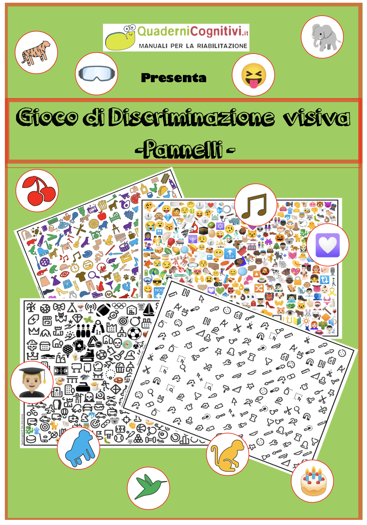 Nuovo quaderno: Gioco di Discriminazione visiva